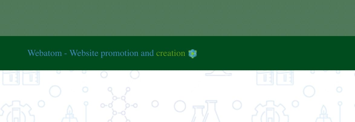 WebAtom credit in Oxi Lab website footer — Ukrainian web developer